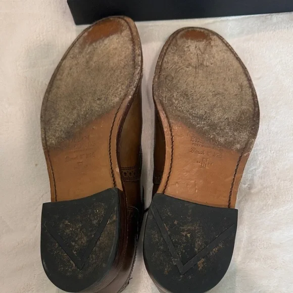 Allen Edmonds Classic Brown Leather Derbys - Picture 5 of 6